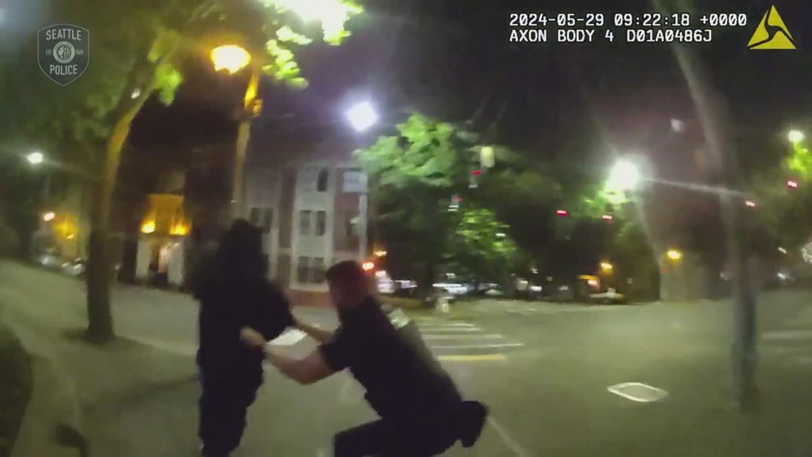 Spd Body Camera Video Shows Arrest Of Man Accused Of Pointing Gun At