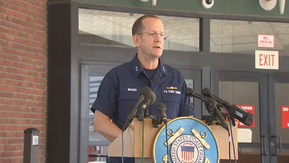 Coast Guard Gives Update On Missing Oceangate Submersible Near Titanic