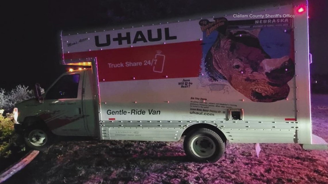 Suspect Leads Deputies On Port Angeles Pursuit In U Haul Swallows