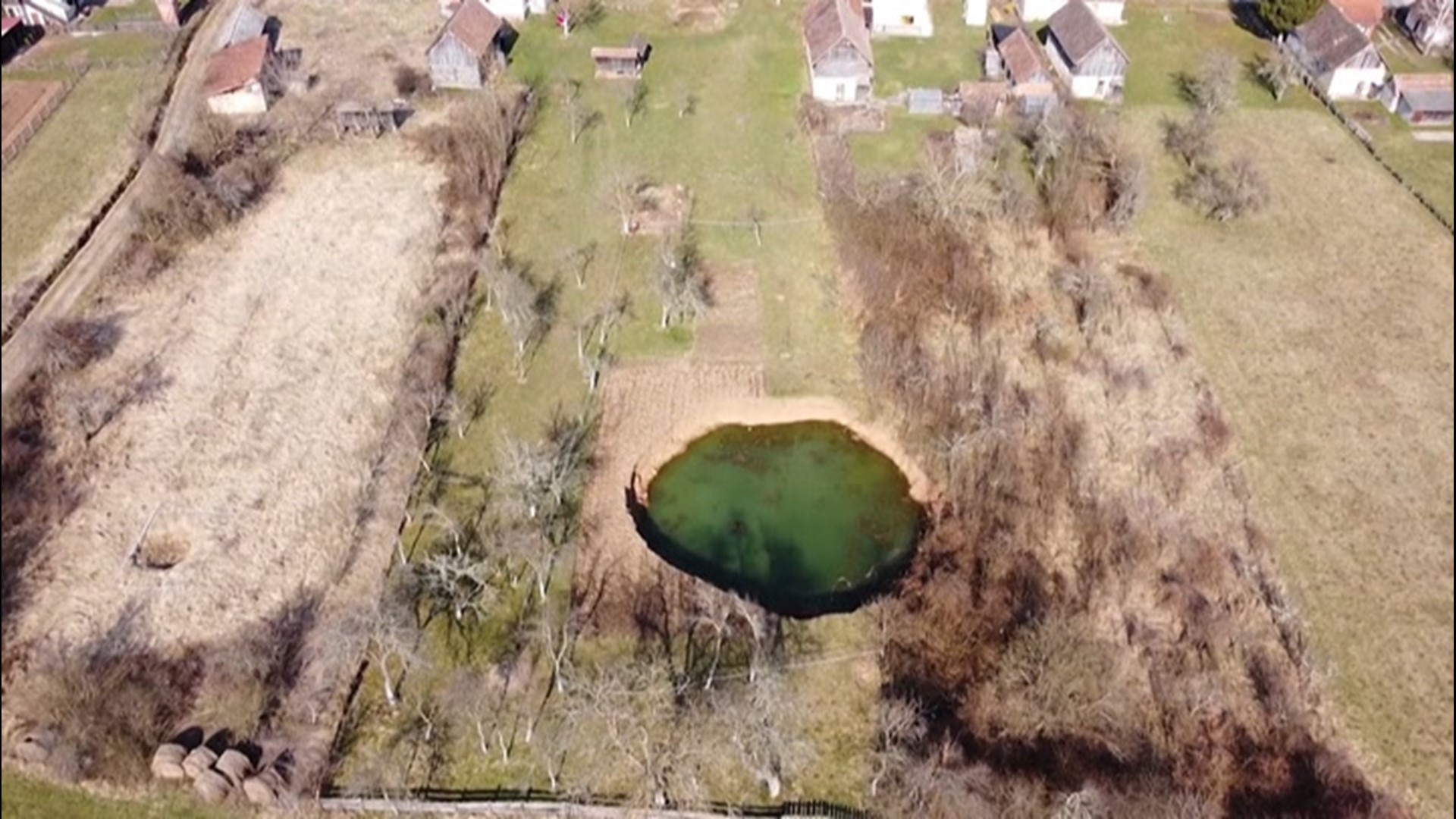 Large sinkholes have been appearing across Croatia after a 6.4 magnitude earthquake struck the area in December. Sinkholes from seismic activity are not unusual, but scientists say the number and speed are rare.