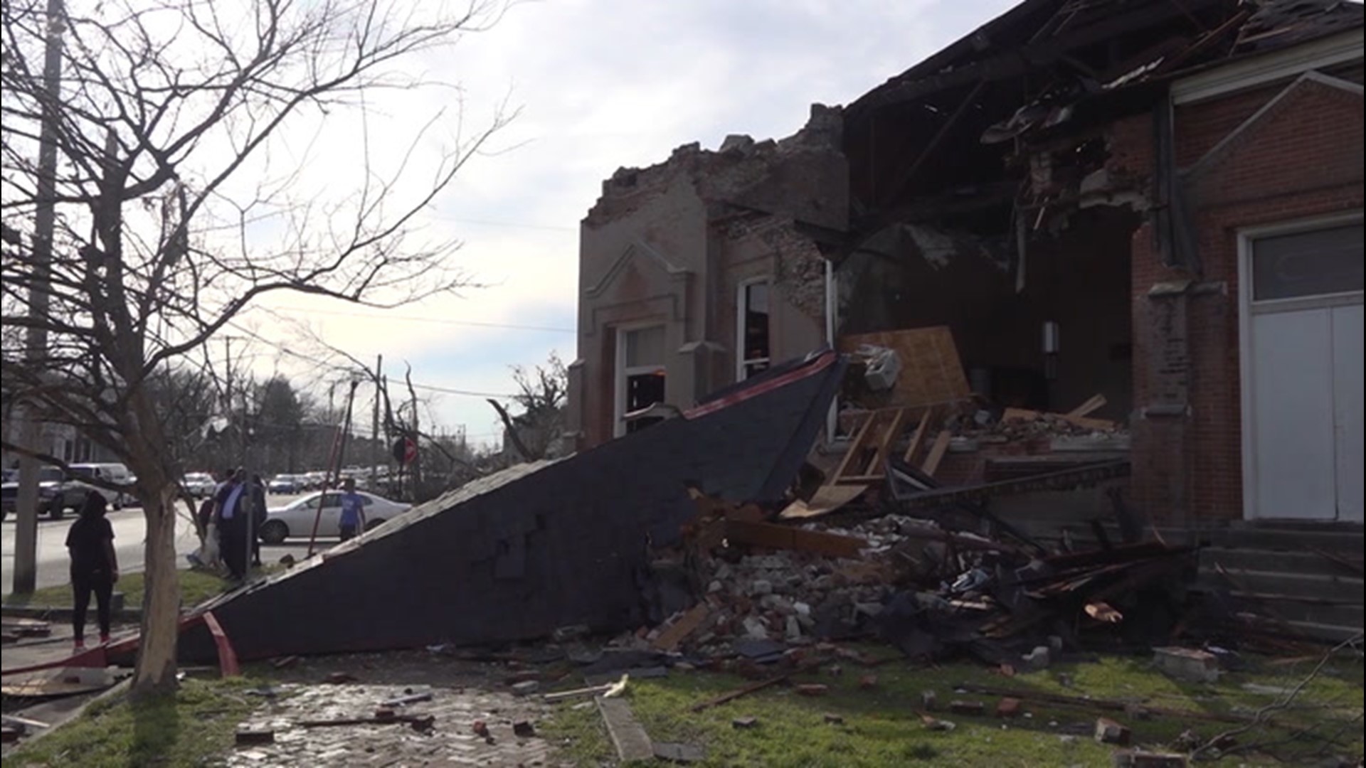 One man is back home for the holidays in a new house, following a tornado outbreak that leveled his neighborhood in Middle Tennessee back in March.