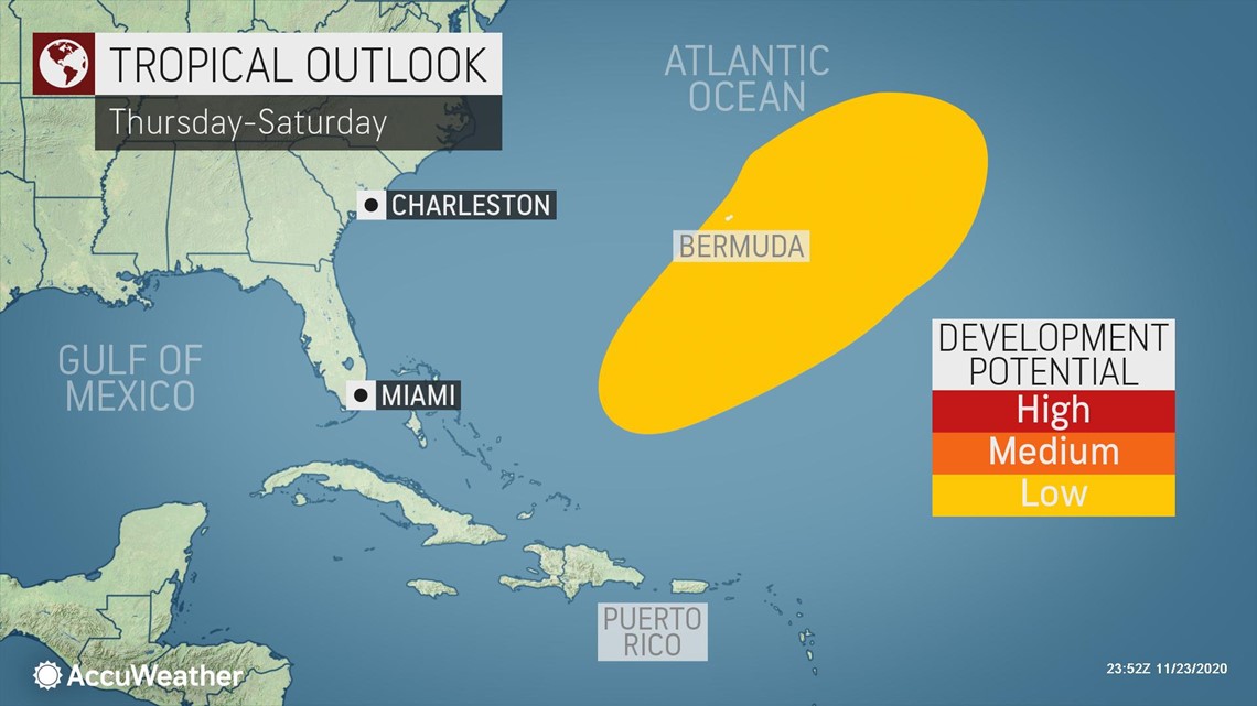 Hurricane Season S Last Gasp Forecasters Tracking Tropical Disturbance King5 Com