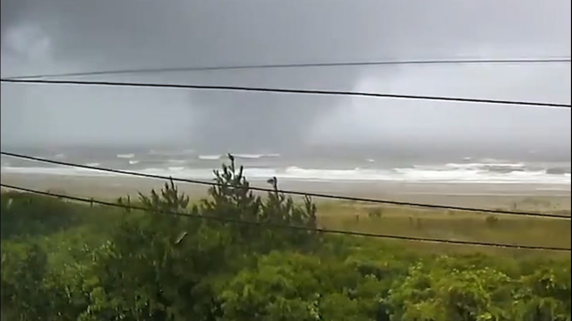 Isaias spins up tornado along Jersey shore | king5.com