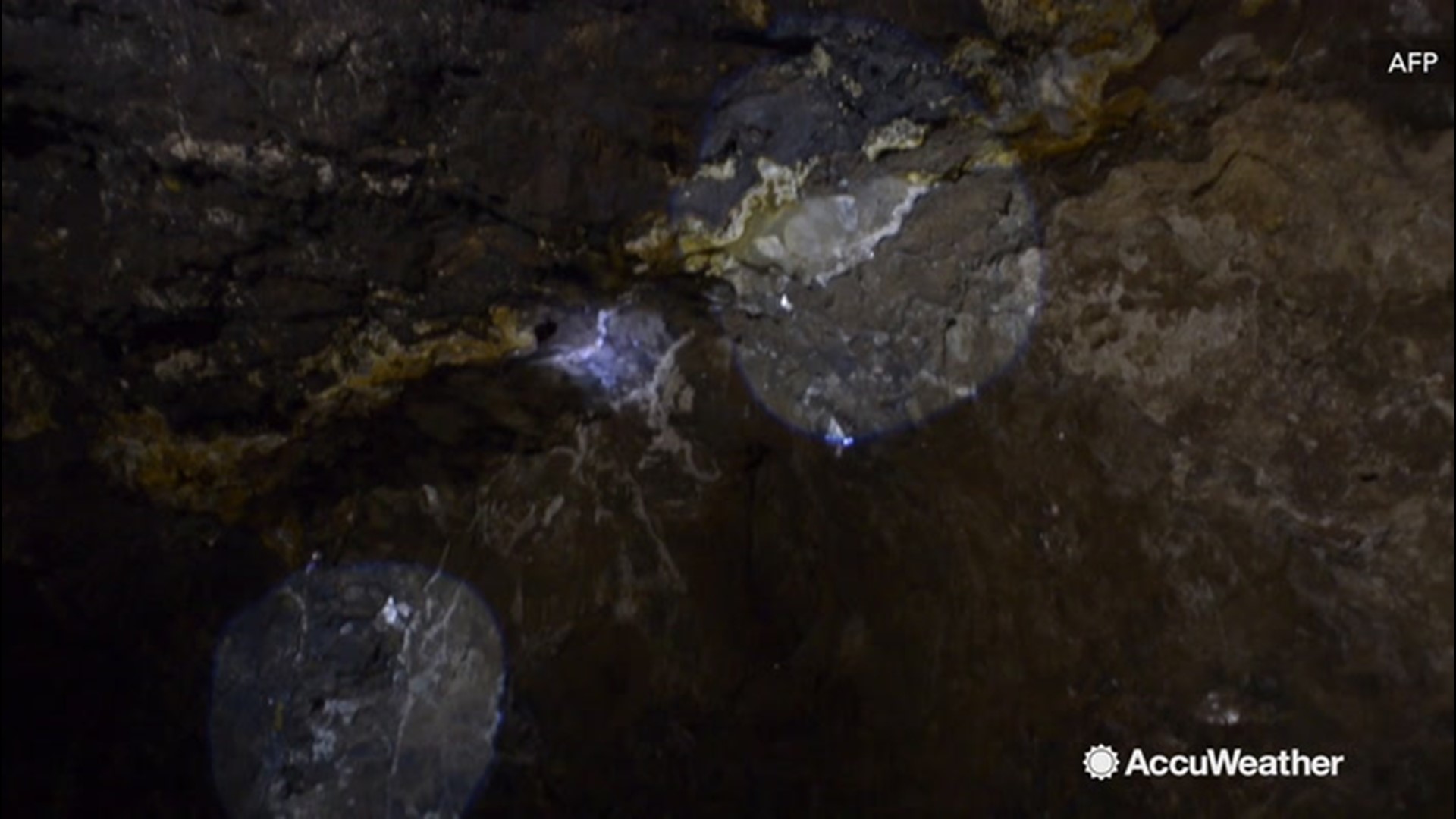 Pulpi Cave, located in Pulpi, Spain, has opened up to the public, allowing visitors to checkout the incredible massive crystals that line the cave.