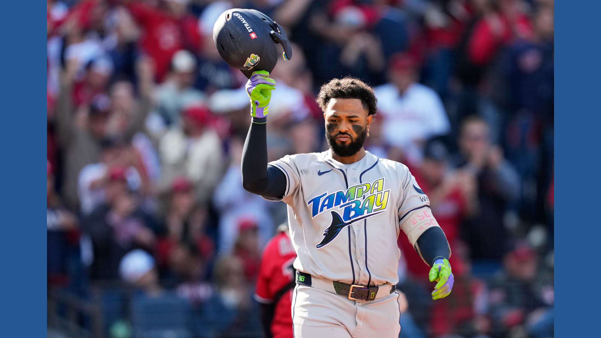 Rays strike out 13 times in loss Guardians, dropped to 1-2 in ALCS ...