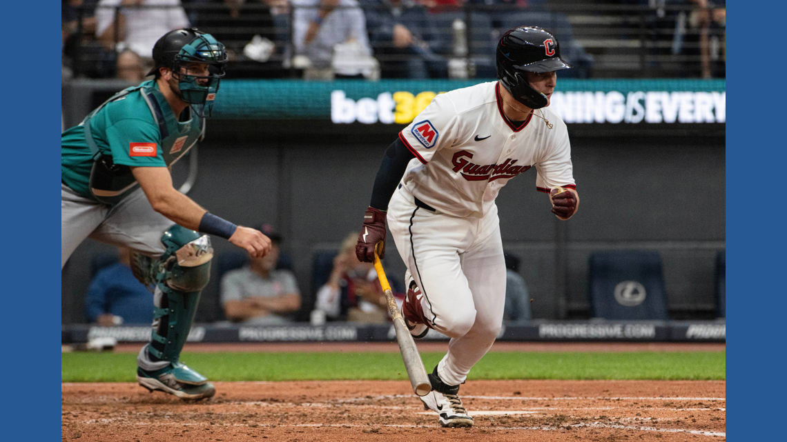 Cooper Ingle's first major league hit drives in 2 runs, Guardians edge ...