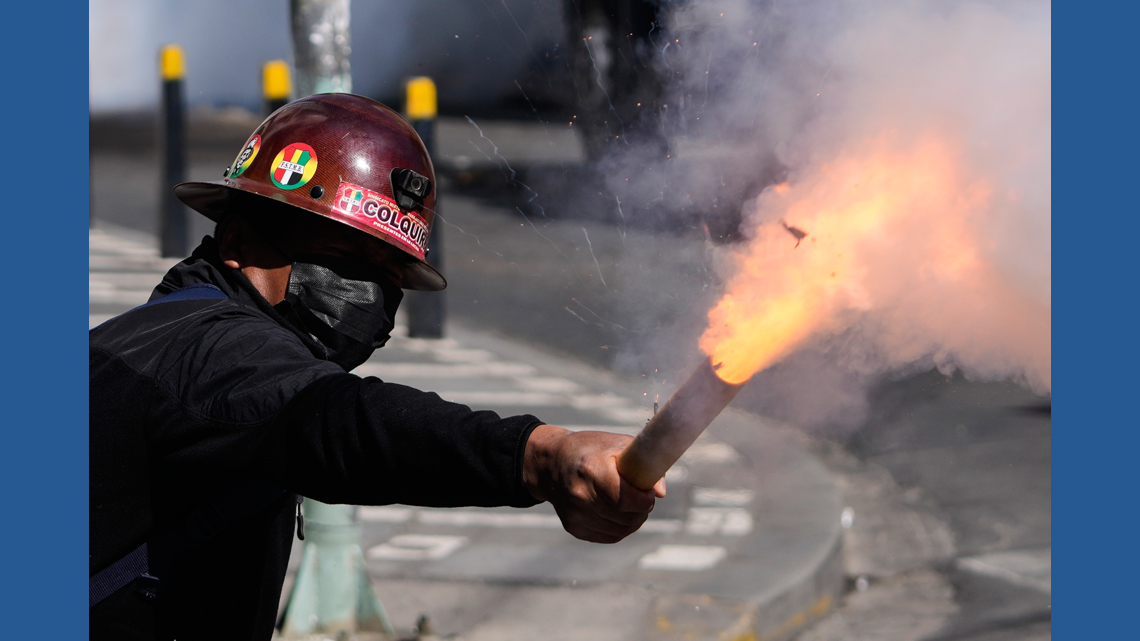 Bolivia protesters allied with ex-leader Morales march on capital as unrest widens
