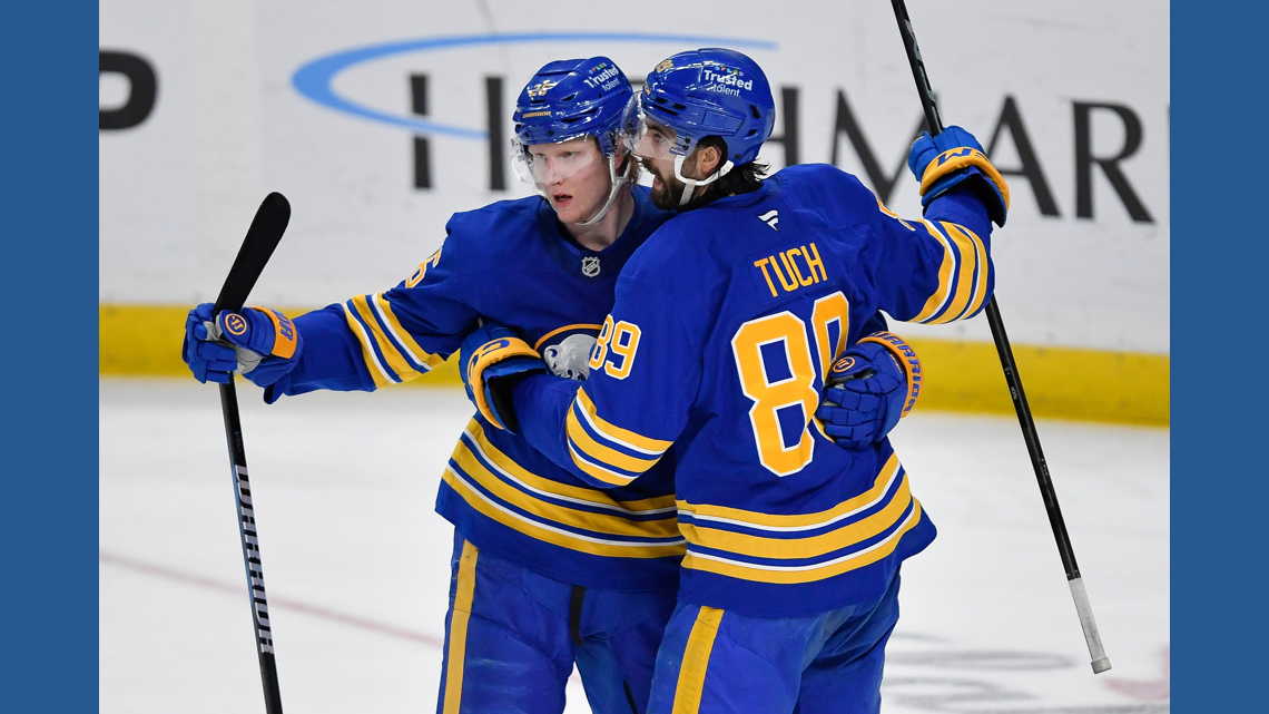 Sabres ending their NHL-record playoff drought inspires joy beyond Buffalo | king5.com