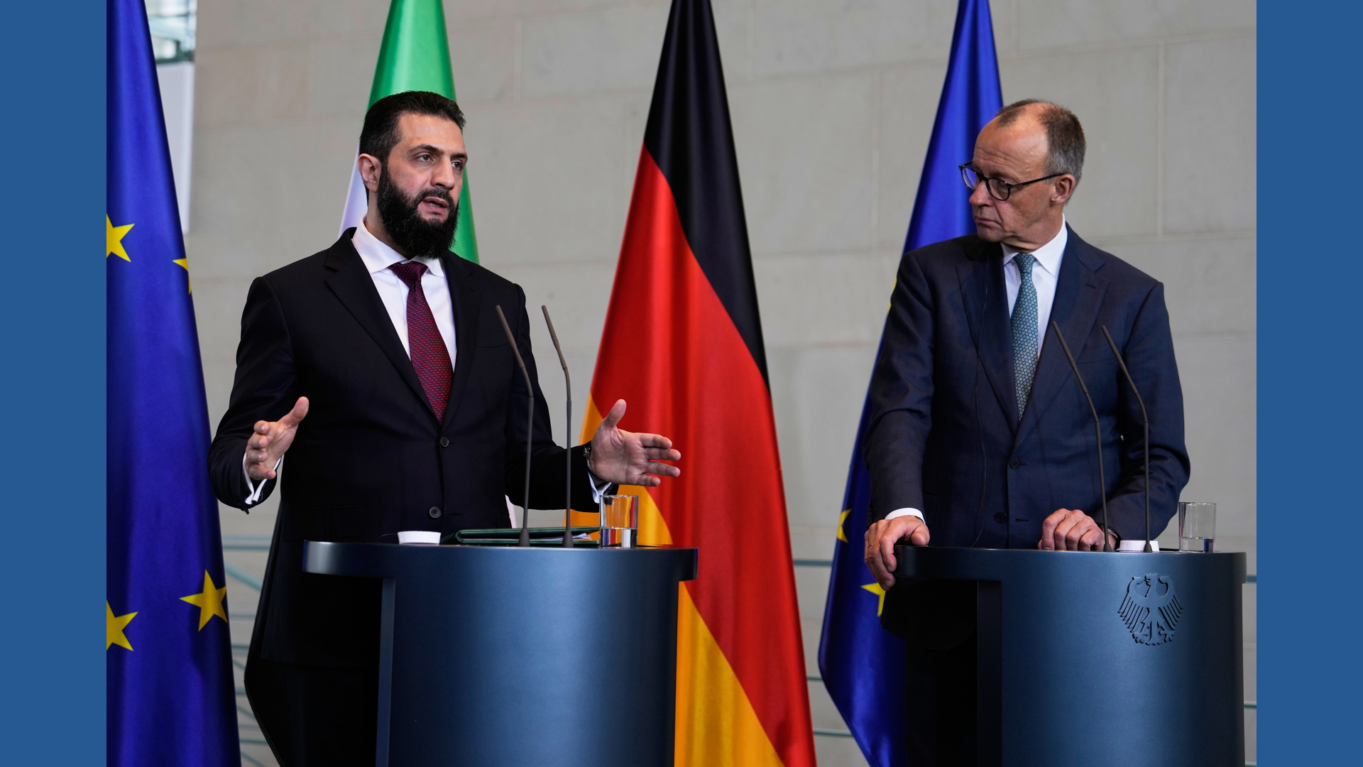 German leader raises prospect of many Syrians returning home as the ...