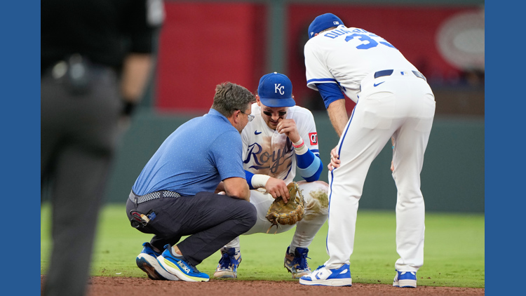 Bobby Witt Jr. avoids IL stint for now with mild MCL sprain | king5.com