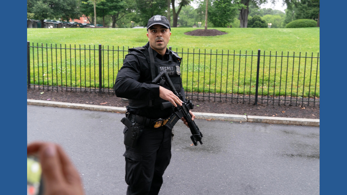 Law enforcement authorities are responding to reports of shots fired near White House Law enforcement authorities are...