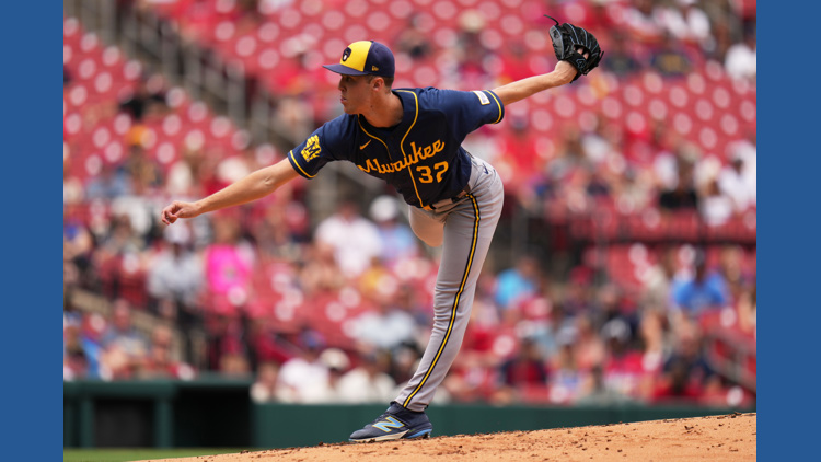 Brewers ace Jacob Misiorowski scratched from scheduled start on Sunday ...