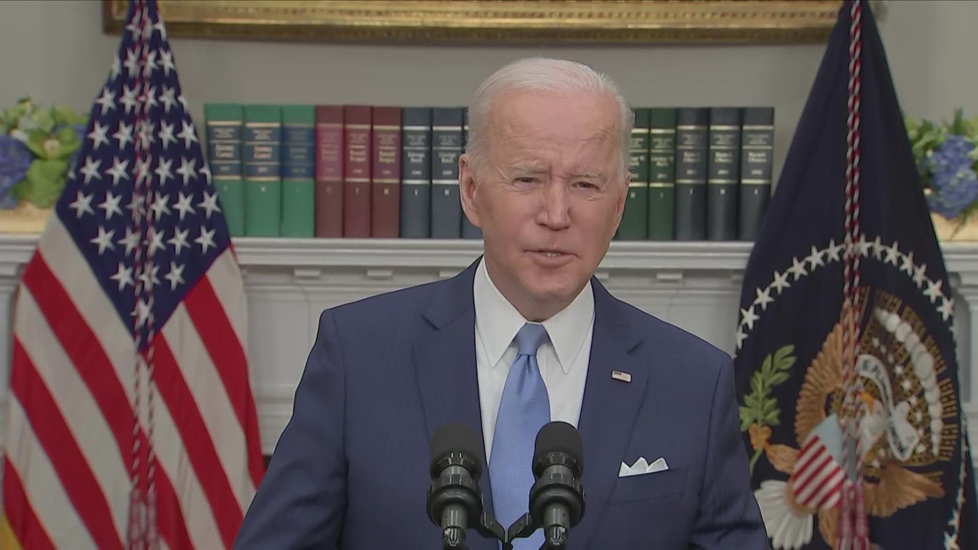 President Joe Biden said he will finalize his choice to replace Justice Stephen Breyer by the end of February.