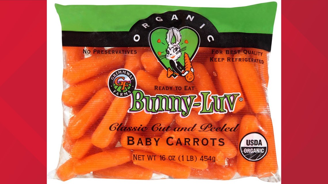 packaged baby carrots