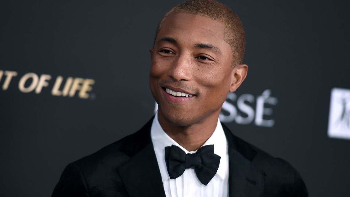 Pharrell Williams, the newly appointed creative director at Louis