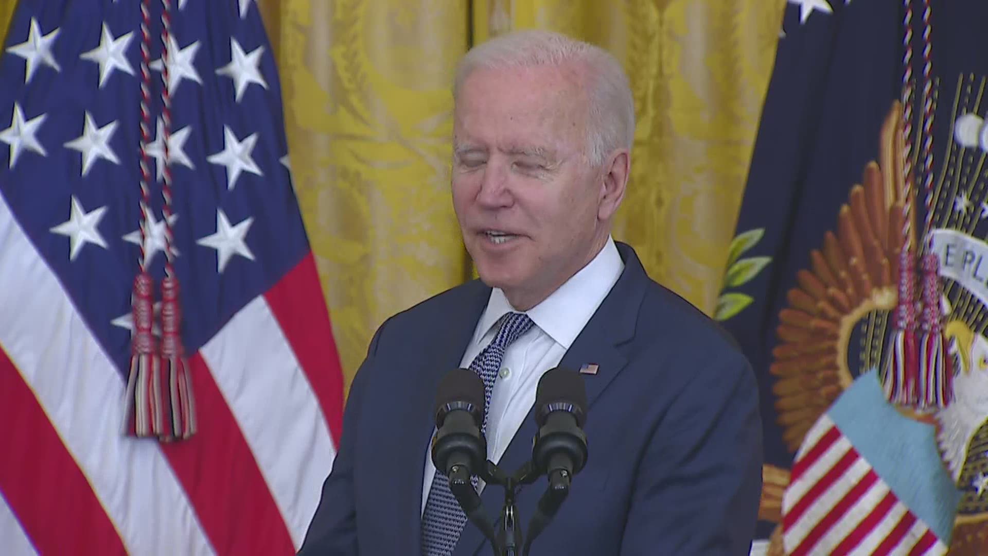 US President Biden called Thursday a, "really, really really important moment in our history." Thursday Biden signed a bill making Juneteenth a national holiday.