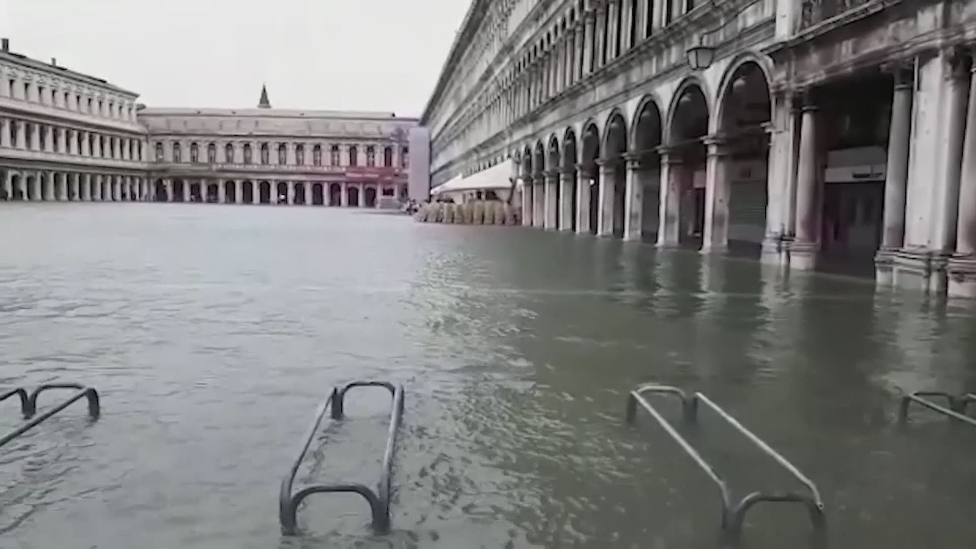 Venice flooded again 3 days after nearrecord high tide