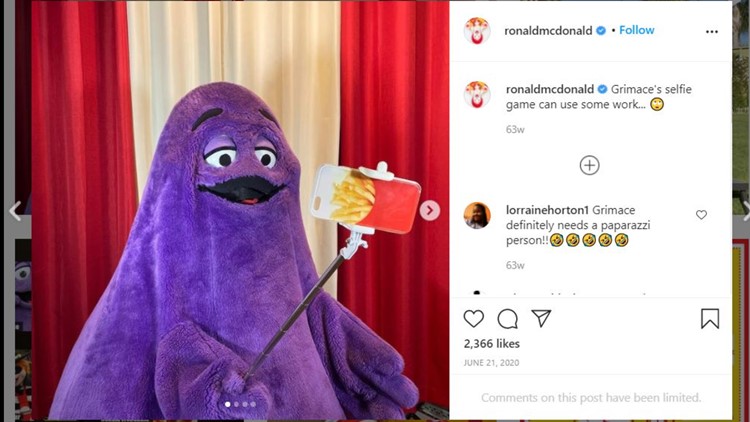 What is the McDonald's character Grimace? A manager explains