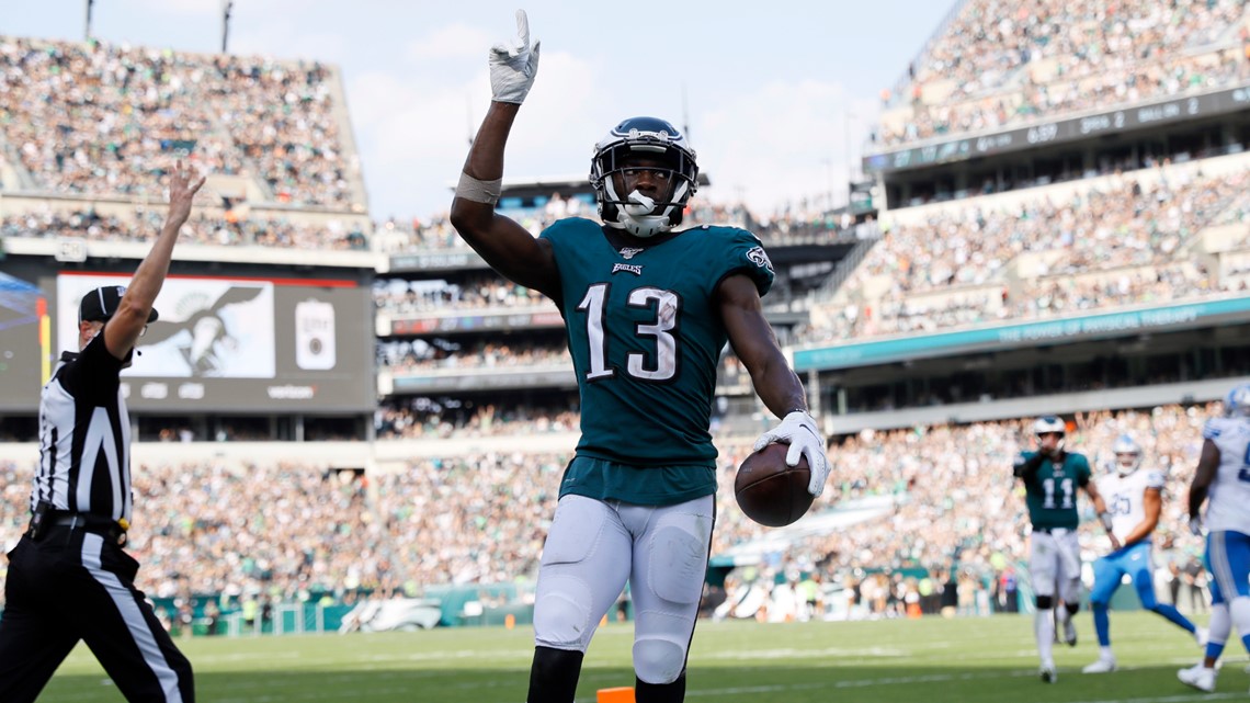 Nelson Agholor Last 5 Games