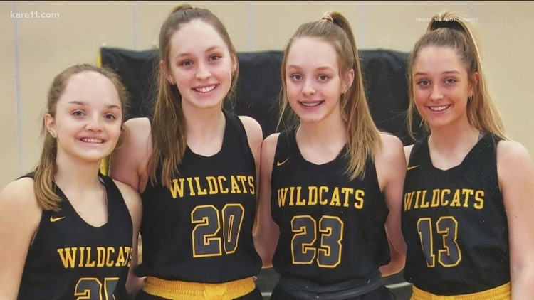 Four sisters on top-ranked basketball team, and that's not the best part of their story