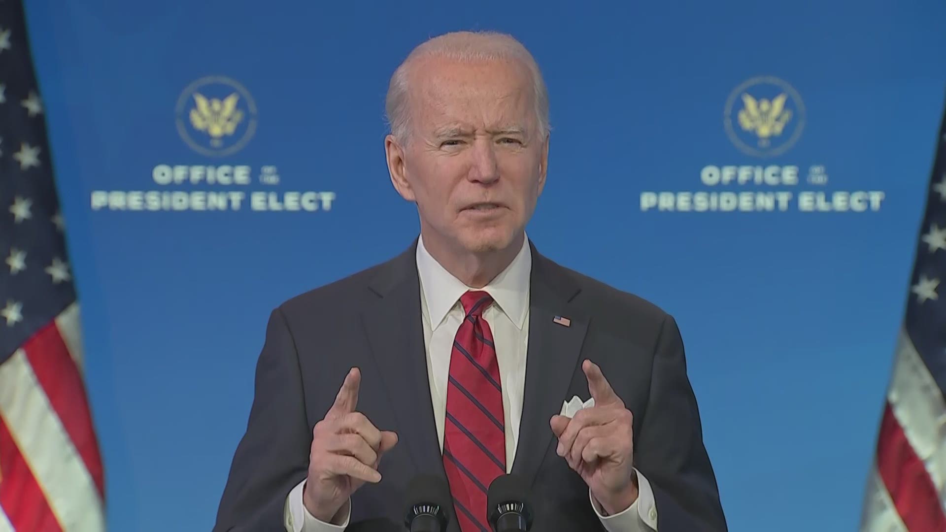 President-elect Joe Biden explained five things Friday part of his goal to expand the administration of coronavirus vaccine doses to the American people.