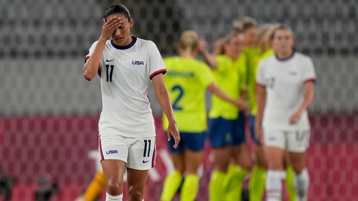 Us Women S Soccer First Loss Of Tokyo Olympics King5 Com