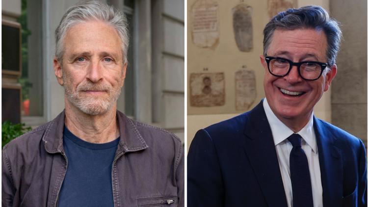 Jon Stewart slams CBS over Colbert cancellation in 'Daily Show' monologue | king5.com
