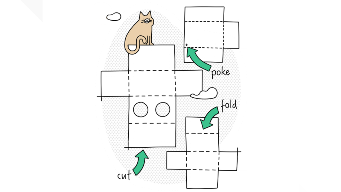 Amazon promotes recycling boxes with creative alternatives