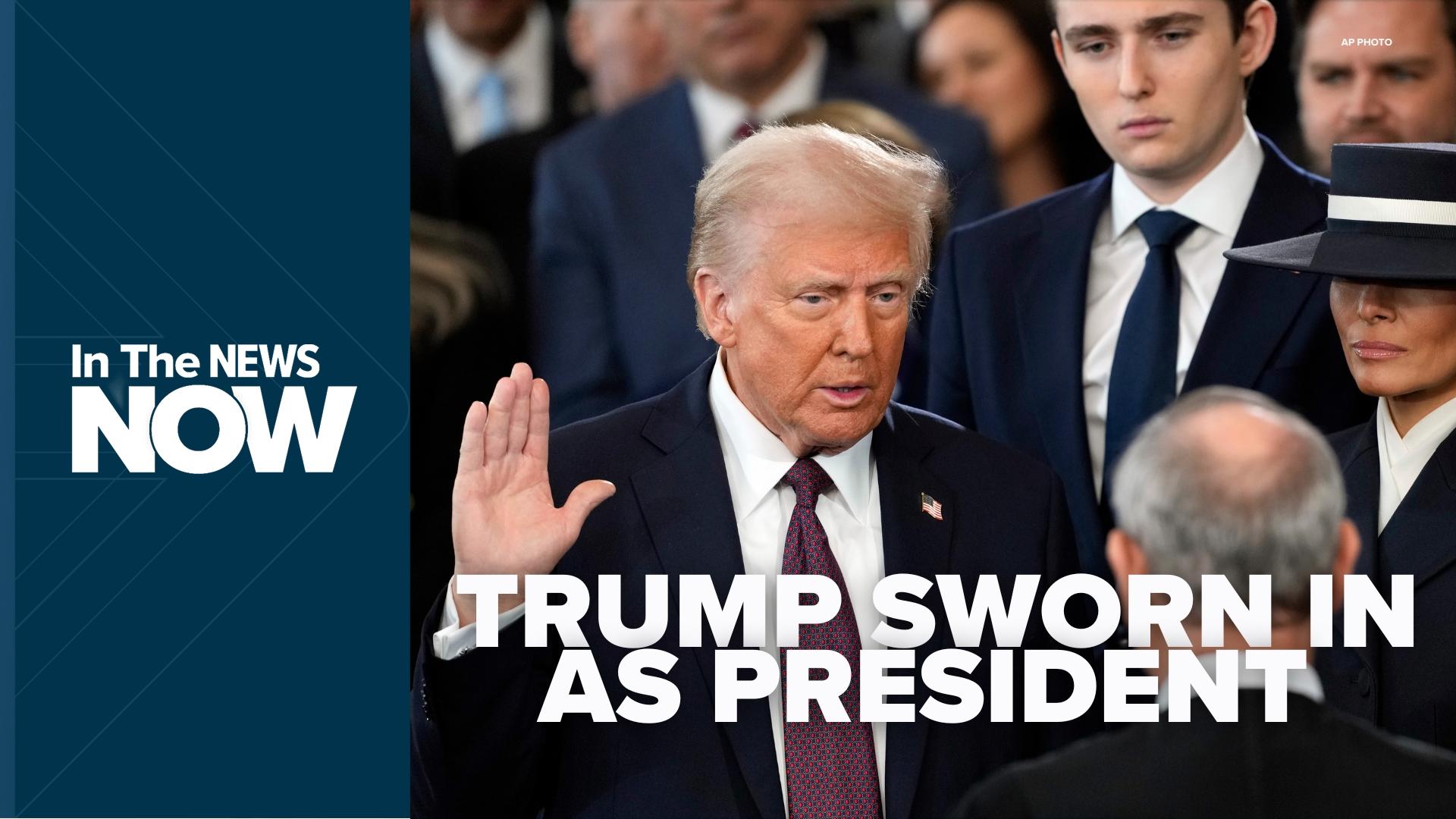 Donald Trump sworn in as 47th president | In The News Now | king5.com