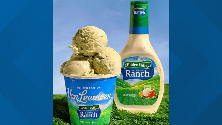 ranch dressing ice cream