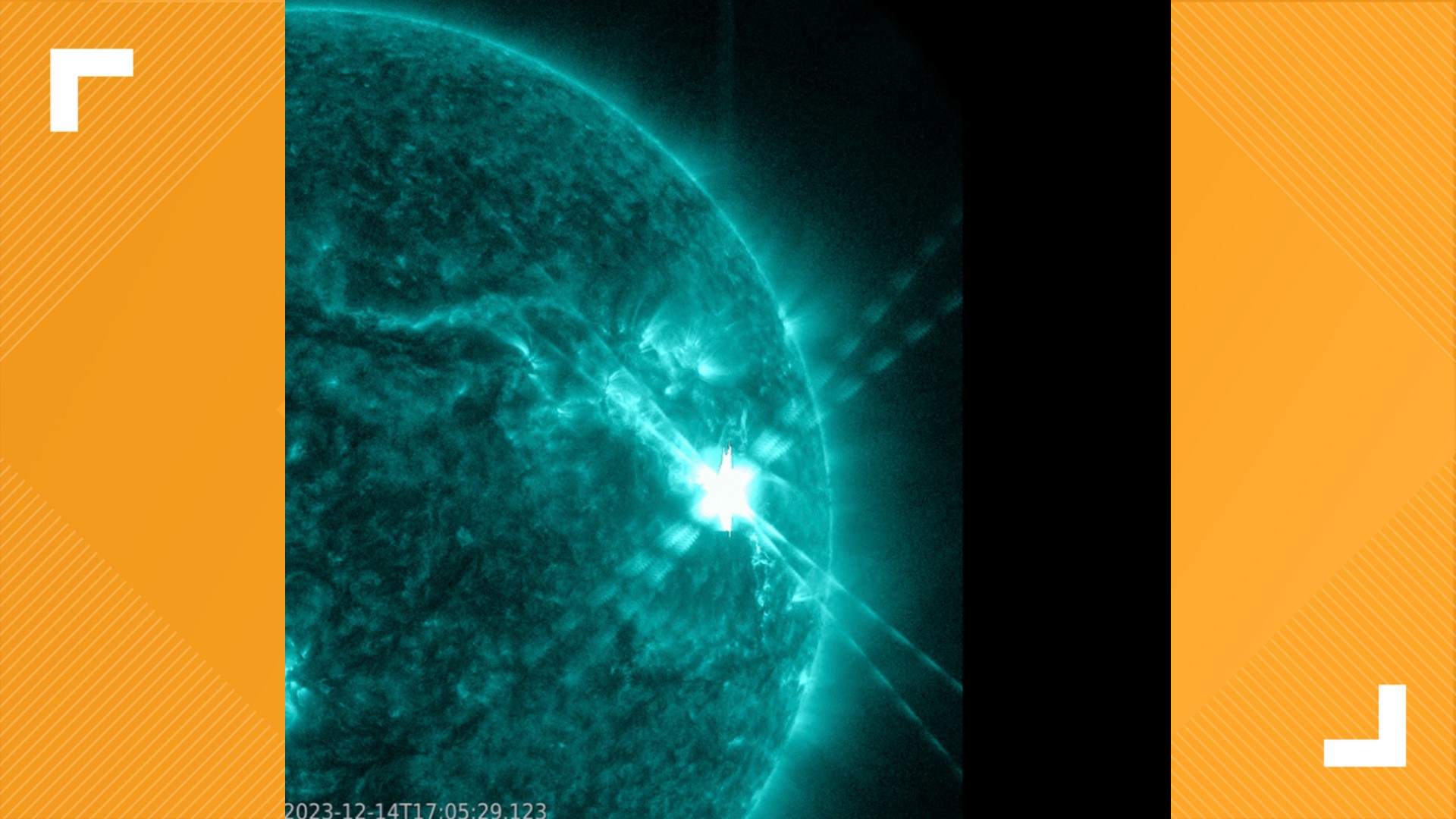 Earth sees biggest solar flare in years | king5.com