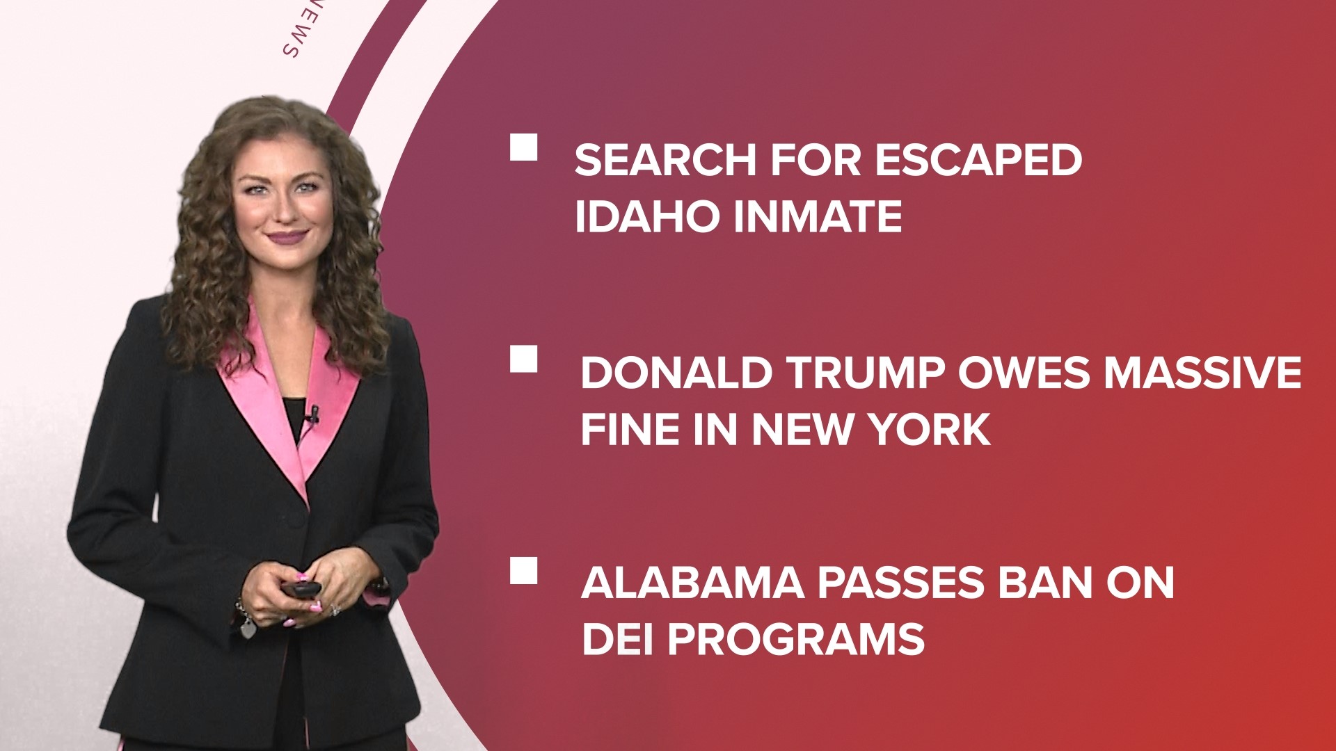 A look at what is happening in the news from the search for an escaped inmate in Idaho to a hot air balloon crash and preparing for the total solar eclipse.
