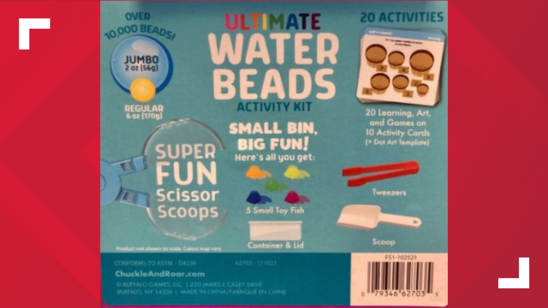 Water beads recall Product sold at Target linked to infant death