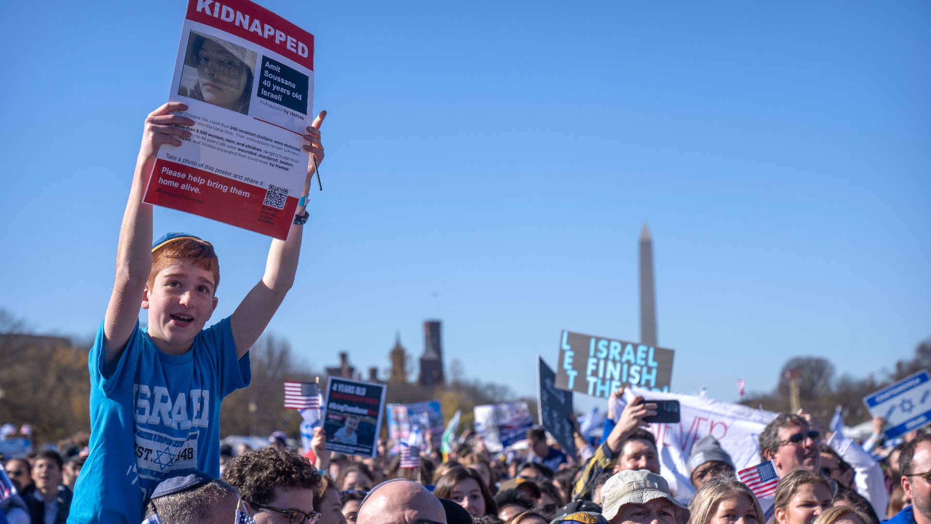 March for Israel in DC: Thousands expected from around the US | king5.com