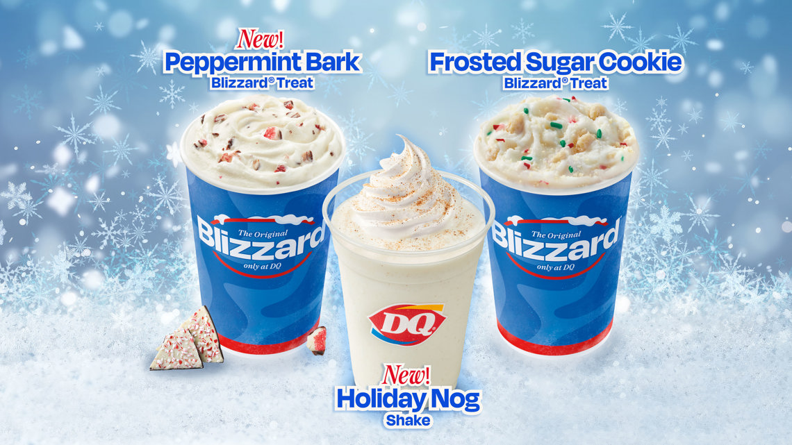 Dairy Queen unveils new Holiday Treat Collection | king5.com