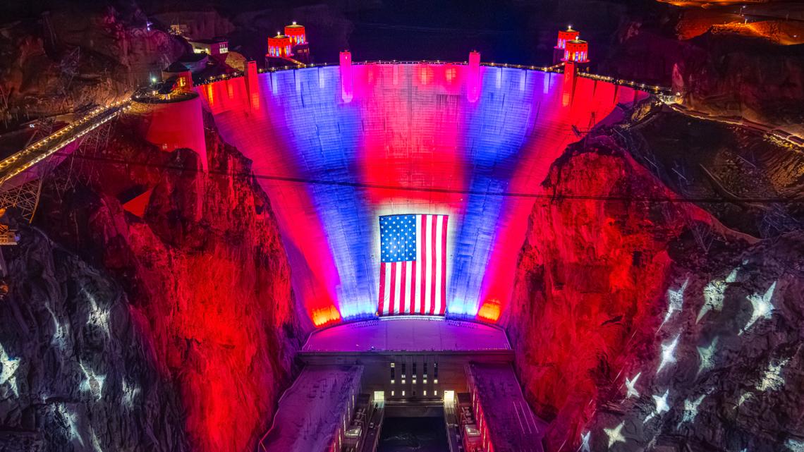 Hoover Dam installs massive US flag display for America's 250 anniversary