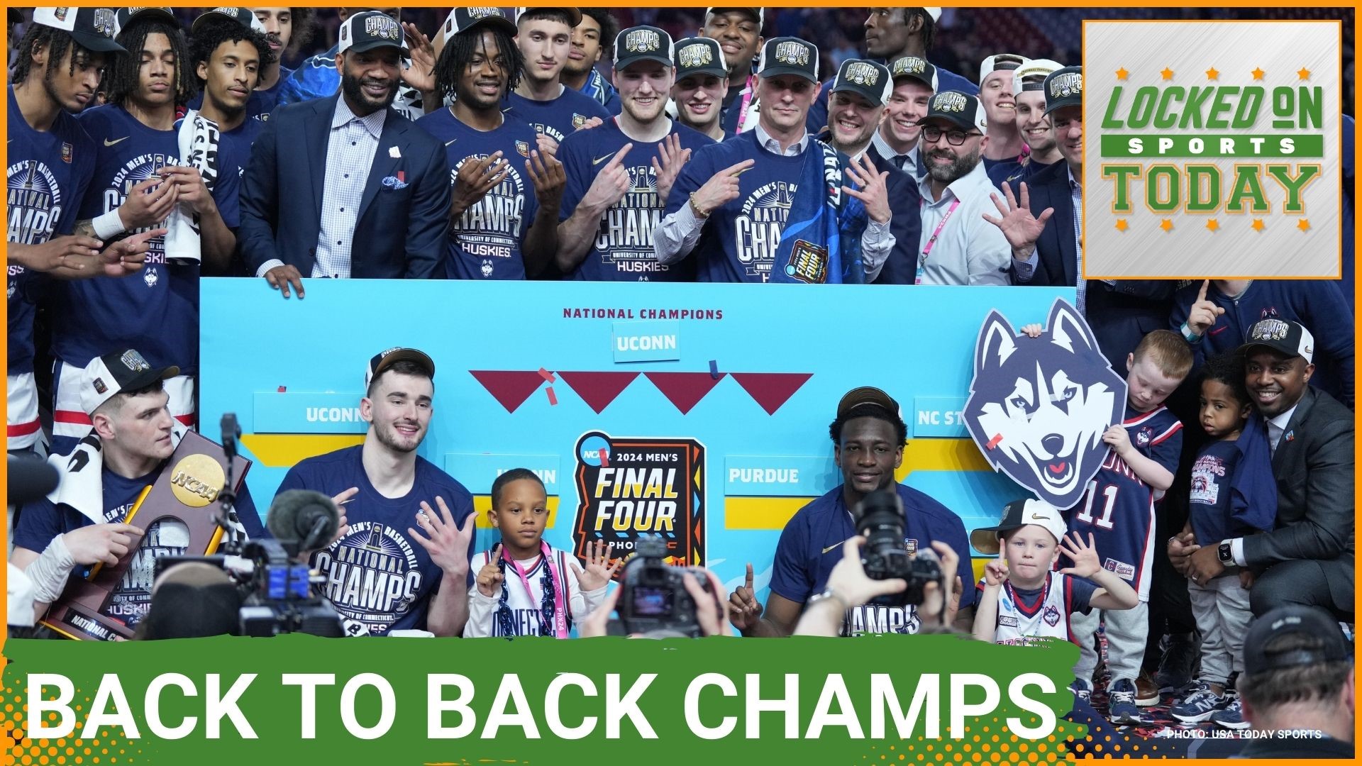 Discussing the day's top sports stories from UConn winning  the NCAA's men's basketball tournament to possible transfer rules changing in the NCAA.
