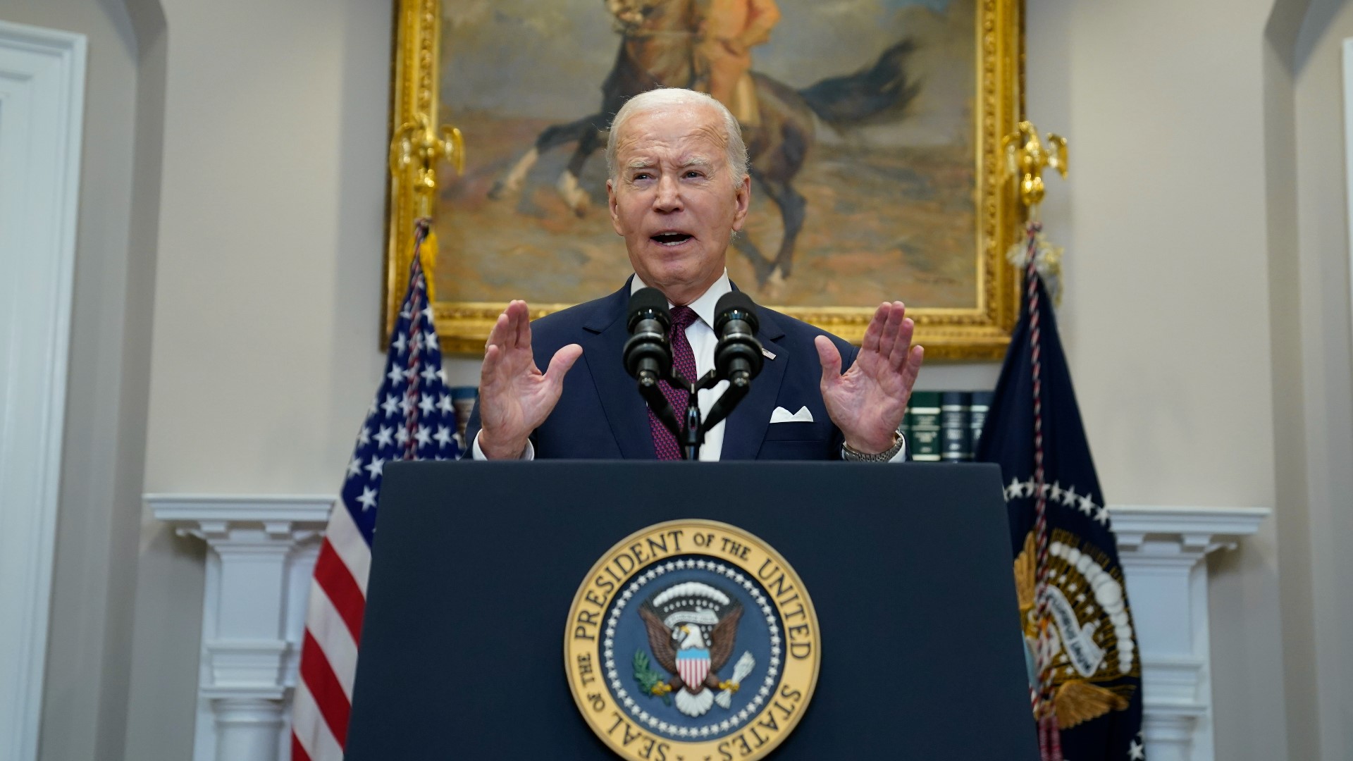 President Joe Biden responded to the Supreme Court's ruling on affirmative action which effectively overturned the consideration of race in college admissions.
