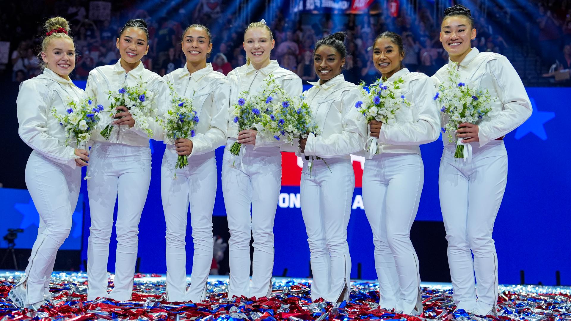 Olympics US women's gymnastics team headlined by Simone Biles