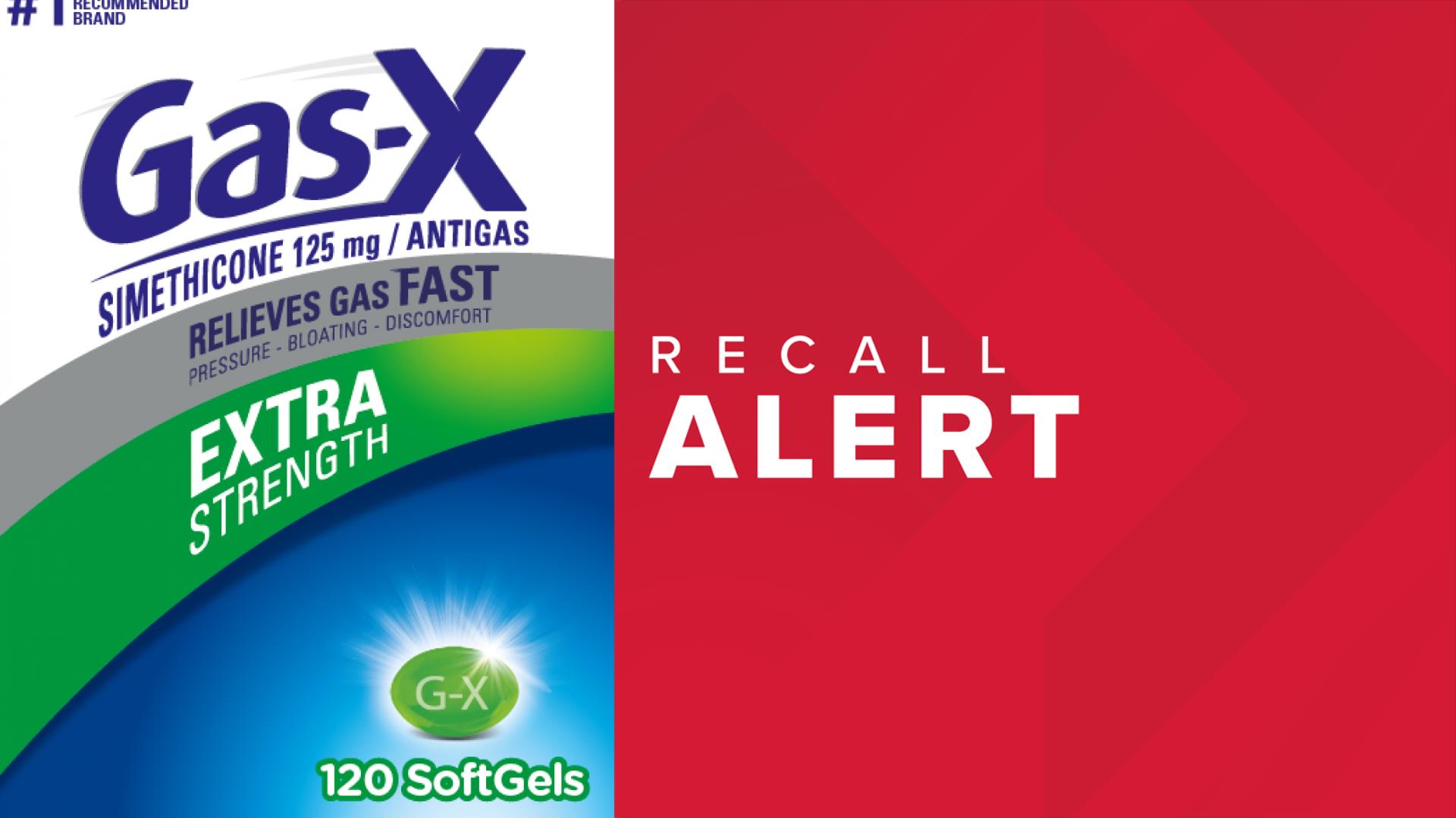Gas-X maker voluntarily recalls certain lots over contamination risk ...