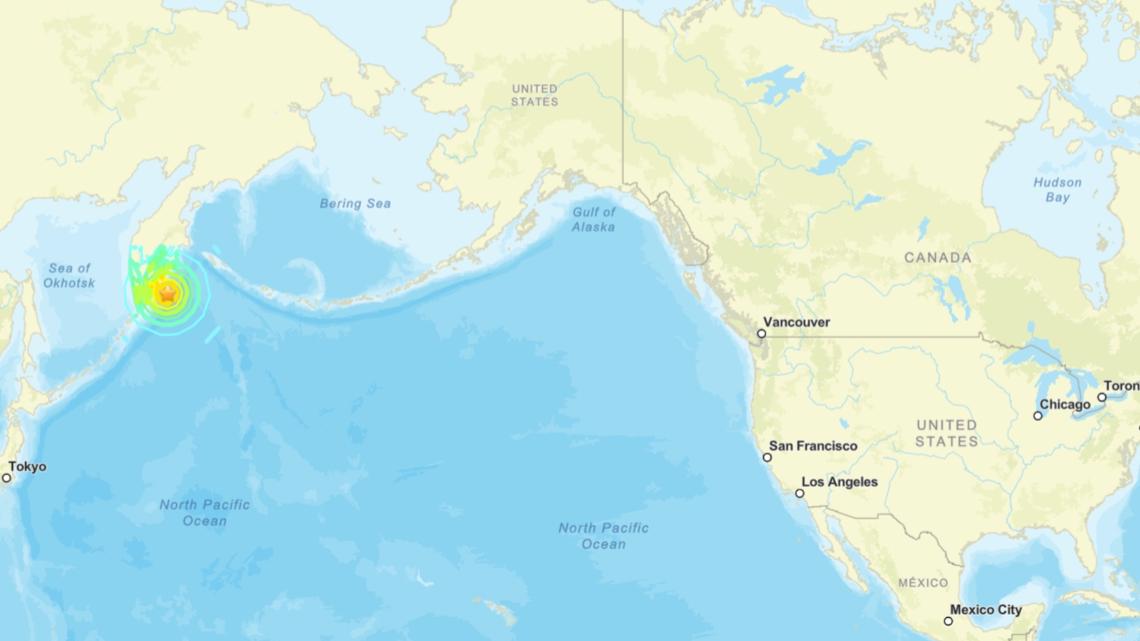 Tsunami near seattle