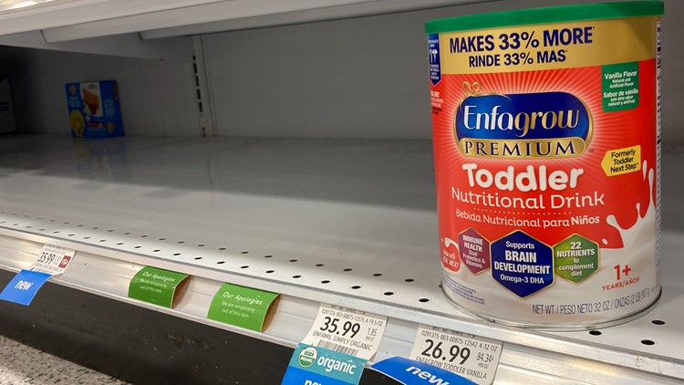 US importing baby formula from Mexico to ease shortage