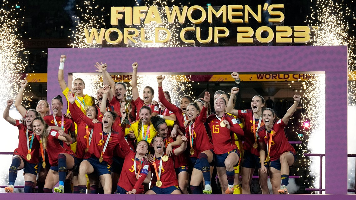 FIFA rankings World Cup winner Spain tops women's soccer rankings