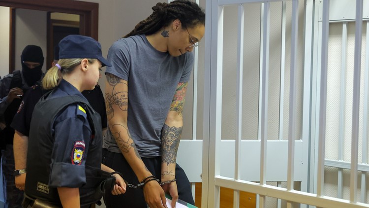 Brittney Griner at 'weakest moment' in Russia, her wife says