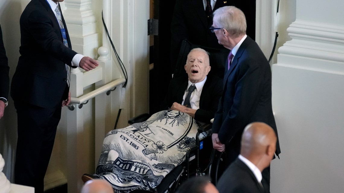 Jimmy Carter marks one year since hospice care announcement