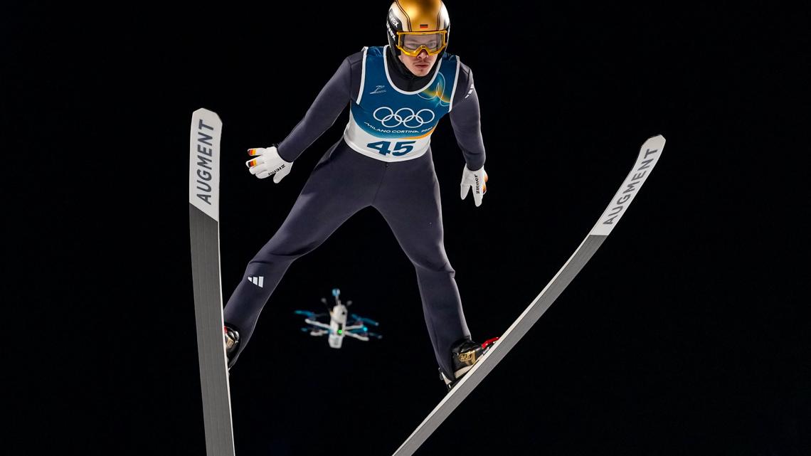 German ski jumper Philipp Raimund is afraid of heights. Now he's an Olympic gold medalist.
