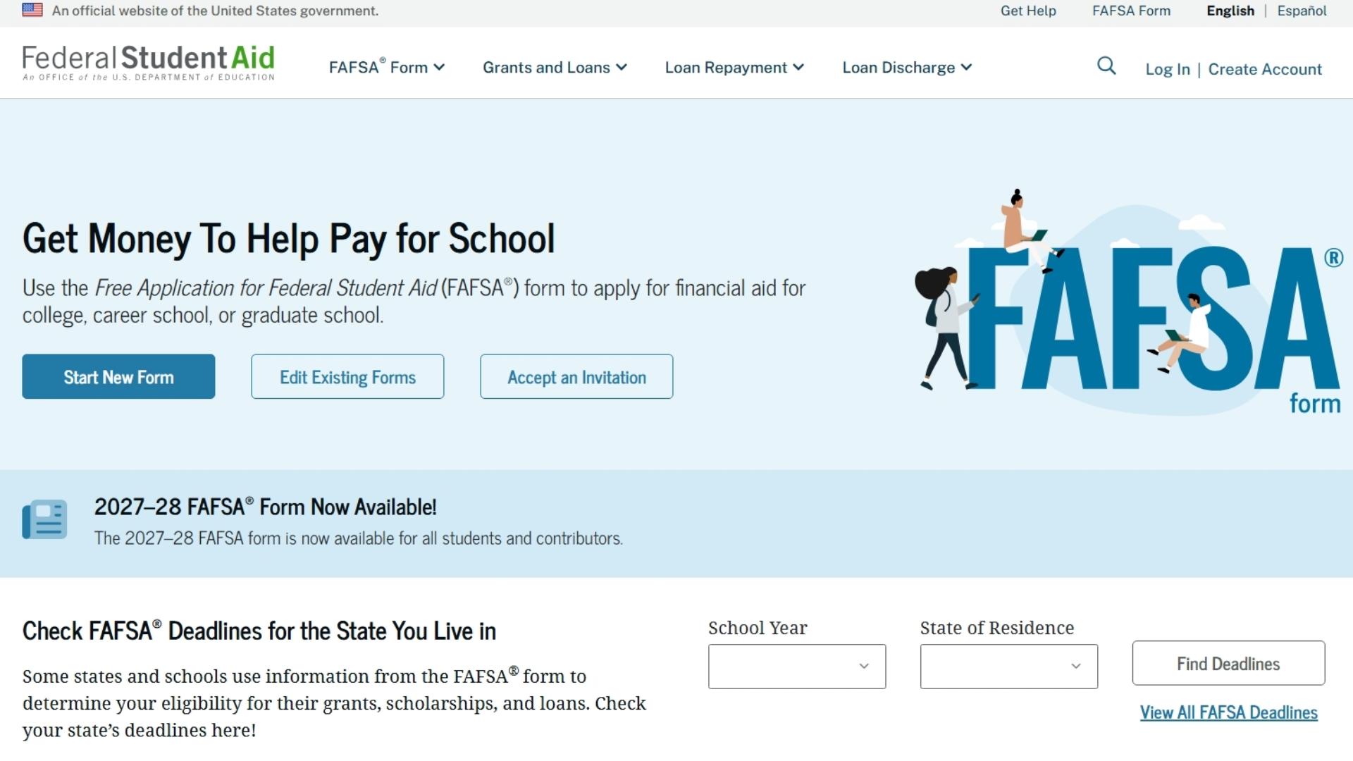 FAFSA form now available for students applying for financial aid | What ...