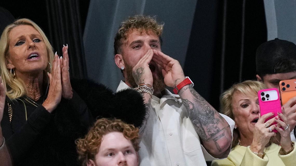 Who is Jake Paul's fiancée? YouTuber-turned-boxer cheers on Netherlands' Jutta Leerdam at women's 500-meter event