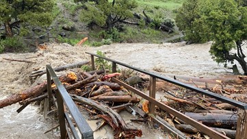 Flooding pummels Yellowstone region, leaving many stranded