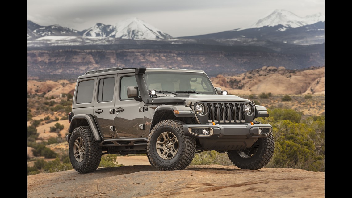 Wild custom Jeeps go four wheeling for Easter in Moab, Utah